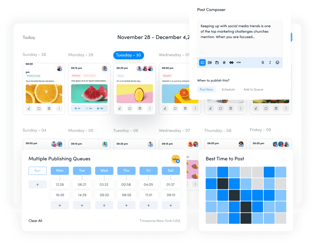 Post Composer - social media publishing
